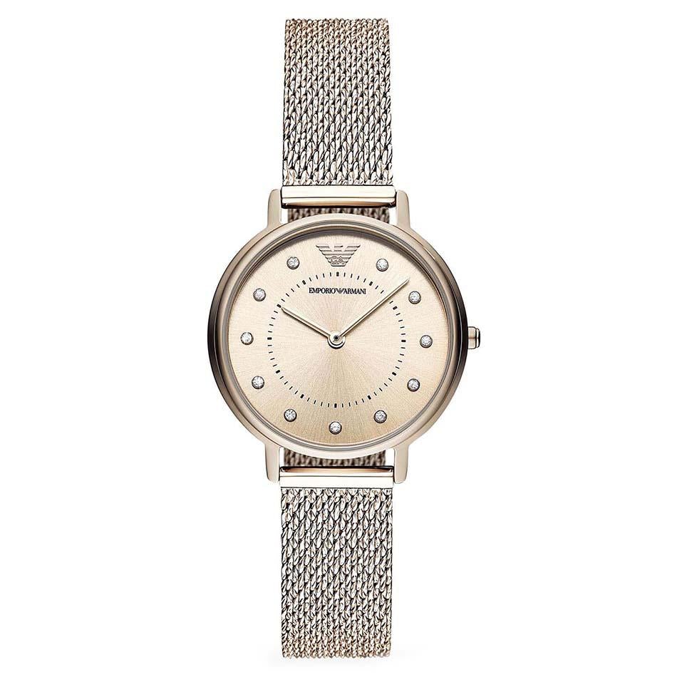 Emporio Armani Ladies Rose Gold Watch - AR11129